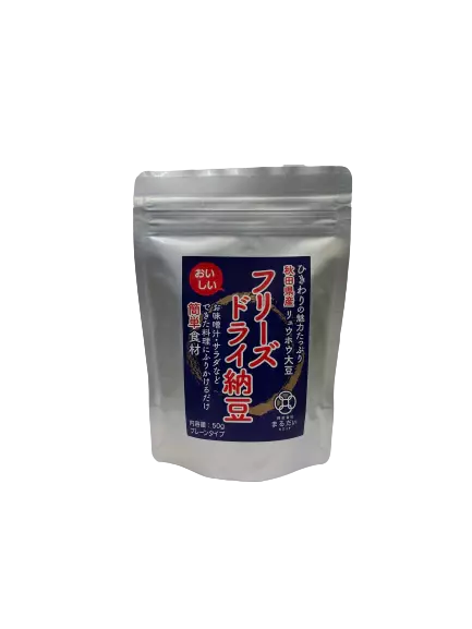 MARUDAI Freeze Dry Sojabohnen (Natto) 50g    MHD:09.04.2024