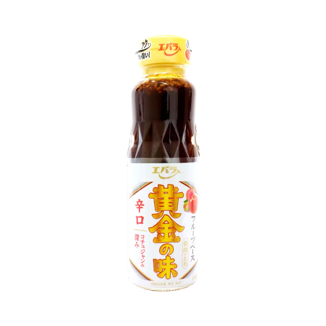 EBARA Ogon No Aji Yakiniku Sauce Hot 210g  MHD:05.04.2024