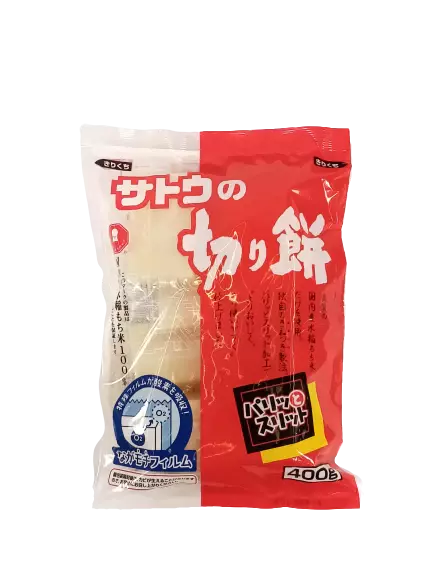 SATO Geschnittener Mochi-Reiskuchen 400g