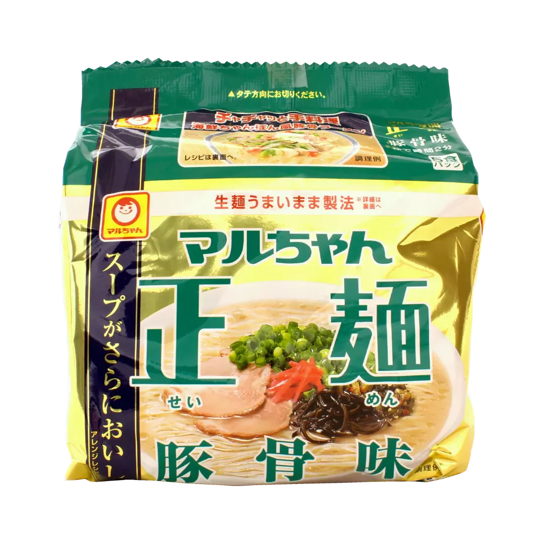 TOYO-SUISAN Maruchan Seimen Instant Nudeln Tonkotsu-Geschmack 88g x 5p