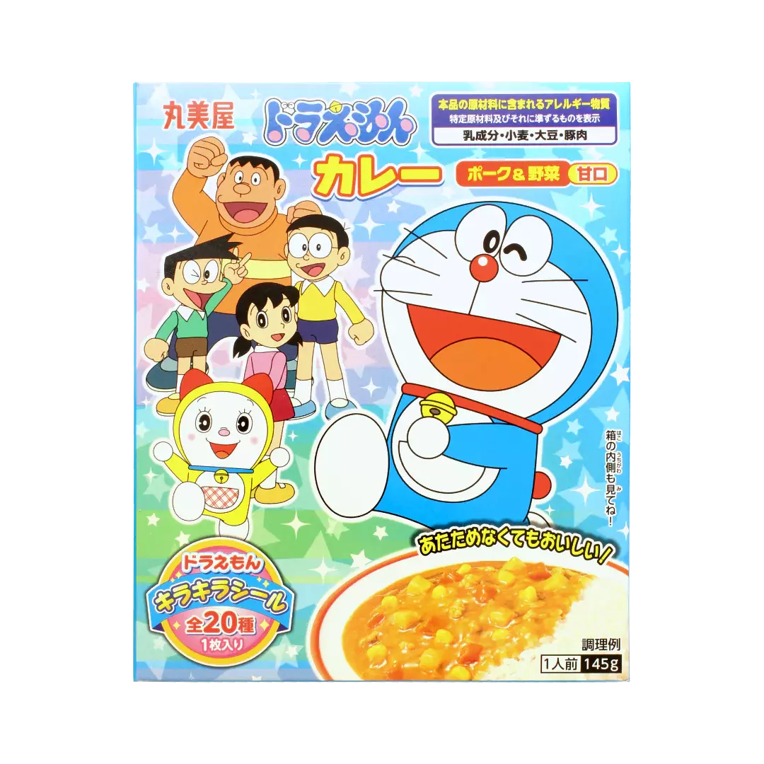 MARUMIYA Doraemon Instant Curry Pork & Vegetable 145g