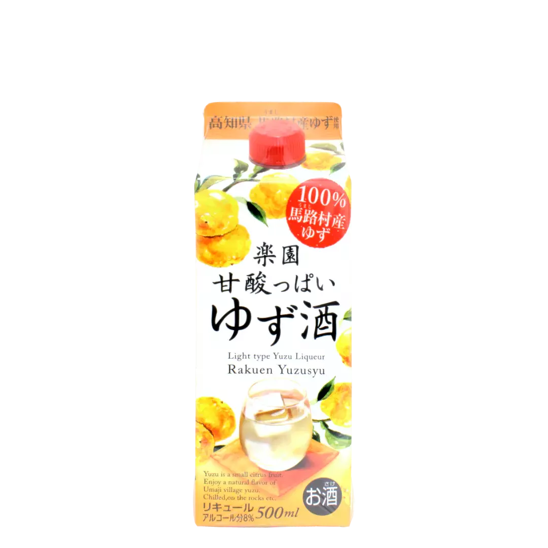 KIYOSUZAKURAAlkoholhaltiges Getränk mit Yuzu-Zitronen 500ml 8.5% Vol. 