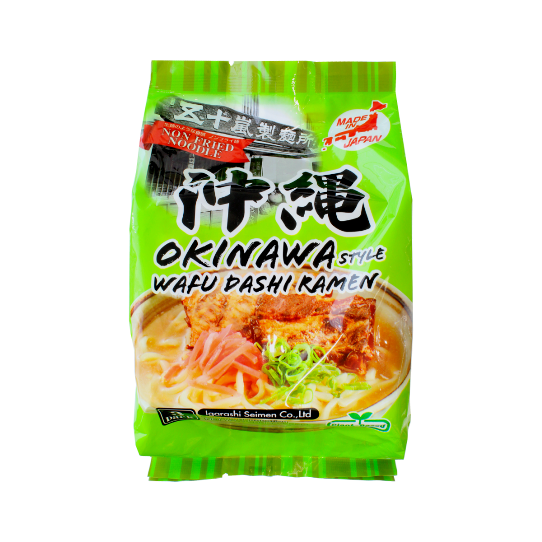IGARASHI Okinawa Wafu Ramen 109g x 3p (for Vegetarian) 327g