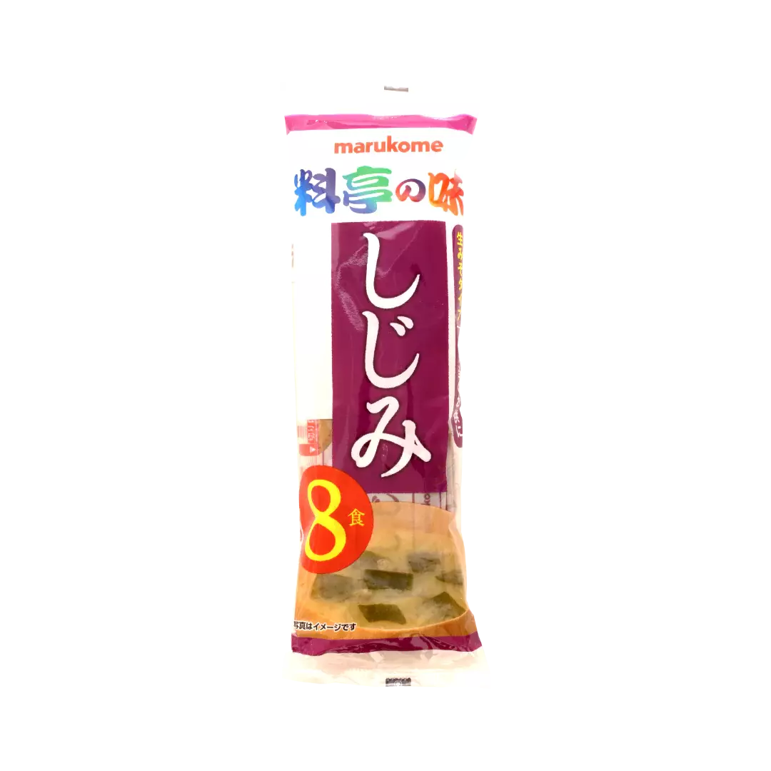 MARUKOME Ryotei No Aji Fresh Miso Soup Shijimi 19g × 8p  MHD:14.05.2024