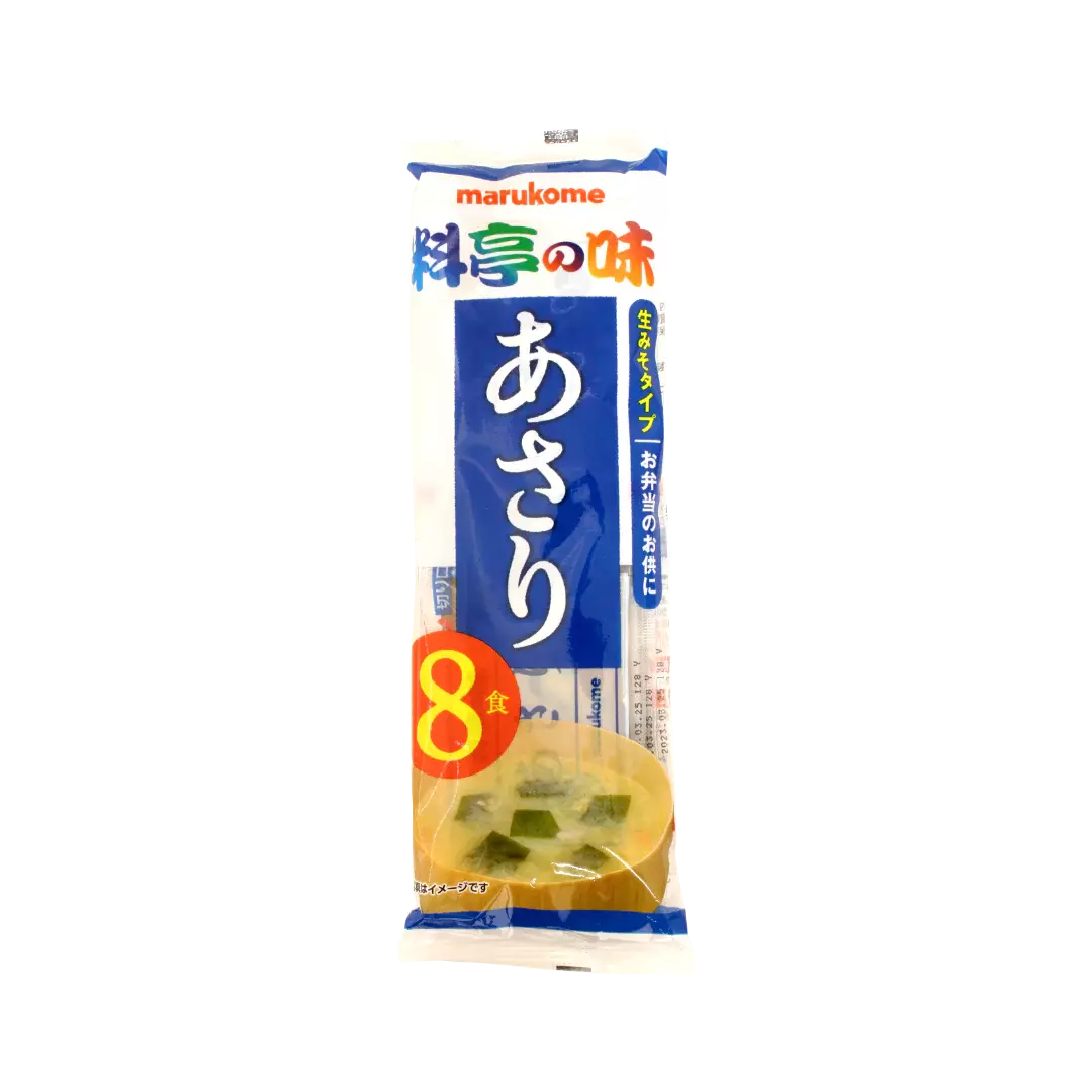 MARUKOME Ryotei No Aji Fresh Miso Soup Asari 19g × 8p   MHD:06.05.2024