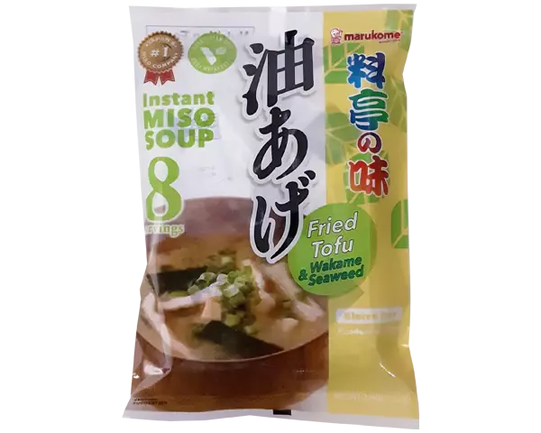 MARUKOME Instant Misosuppe mit Tofutasche Vegetarisch 152g