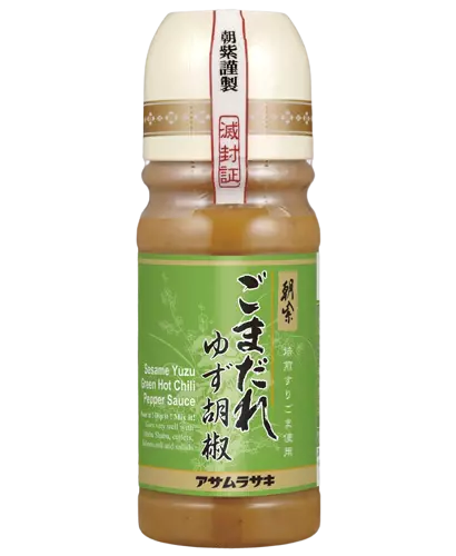 ASAMURASAKI Sesamdressing Yuzu-Zitronengeschmack 250g