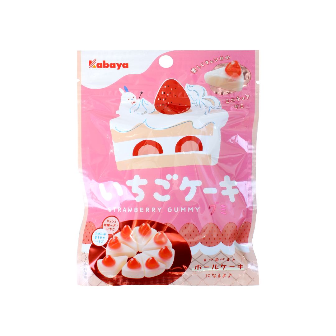 KABAYA Strawberry Cake Gummy 40g  MHD:04.2024